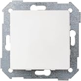SIMON 82 CONCEPT SWITCH WHITE MATTE ANTI-FINGERPRINT WALL SWITCH IP20 | Simon 82 Concept series matte white switch, for contr