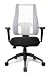 Produktbild Topstar LT20BTW503 Bürodrehstuhl Lady Sitness Deluxe inklusiv höhenverstellbare Armlehnen (schw./schw.-weiss)"