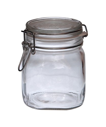 6er Set Einmachglas Bügelverschluss Original Fido 0,75L incl. Bormioli Rezeptheft - 3