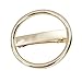 Bluelans® Circle Hairpin Gold Tone Round Hair Clip Clamp (Gold)