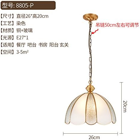 YYHAOGE Chandeliers/Ceiling Light-Copper Bird Restaurant, Walk-In Closets In The Living Room, Balcony And Glass Chandelier