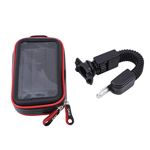 Preisvergleich Produktbild Sperrins Wasserdichte Fahrradlenkertasche - Motorrad-Telefonhalterung Fahrradhalterung Universal für Smartphones XL