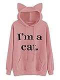 pullover katzenpfoten Herbst Frühling angenehmene Langarmshirt, schön Pullover Shirts