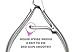 INHDBOX Professional Podiatrists Toe Nail Nippers Clippers Cutters
