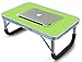 Produktbild LandTrip Laptoptisch für Bett, Superjare tragbarer Outdoor-Tisch, grüner Tisch, Frühstück, Servierbett mit silberfarbenen Beinen