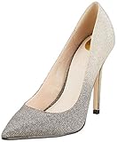 buffalo pumps schwarz rot gold Schlupfeinstieg Buffalo Damen Amica Pumps, Schwarz (Black Glitter 000), 40 EU