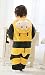JTC Baby's Animal Onesie Romper Outfit With Hood (12-18 Months--Suggest Height 74-83cm, Bee)
