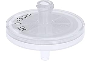 GVS Filter Technology, Syringe Filter, ABLUO, 25mm, NY Membrane, 0.45µm, PP Housing, 100/pk