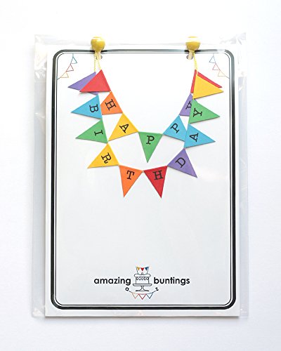 Amazing Bunting, Happy Birthday, Kuchen Ammer, Kuchendeckel - 3