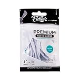 FLEXIBEL & REISSFEST - Unsere Schnürriemen werden aus hochwertigen Polyester und Latex hergestellt und sind praktisch unzerstörbar. Dank ihrer elastischen Komponenten passen sie sich immer an Ihre Füße an und bleiben trotzdem am Platz.