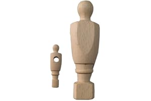 Arcam Jugador futbolines madrileño Madera Natural