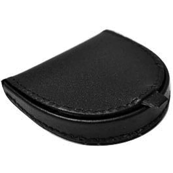 Porte-monnaie Cuvette Katana En Cuir De Vachette Marron - Dimensions 9x7x2,5 Cm, Occasion