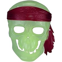 Disfraz p00112 – Calavera de Pirata Máscara Glow in the Dark