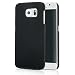 Produktbild Galaxy S6 Hülle Slim Case "Anti Fingerabdruck" und "Anti Kratzer" Schutzhülle in matt schwarz - "Rubber Oil" Samsung Bumper GalaxyS6 Cover von HOGO®