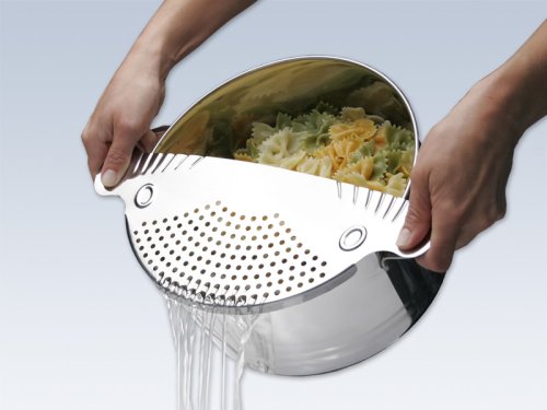 CHG 9828-60 Abgießhilfe 32,5 x 13,0 cm Spaghetti-Zange Länge: 26 cm - 3