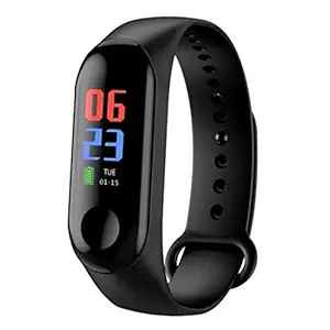 KOMTO M3 Fitness Band for Unisex with Heart Rate Sensor Smart Wristband