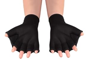EHOTER Gants de natation aquatique fitness résistance à l'eau Gants aquatiques Gants de natation Gants aquatiques Gants de natation Gants aquatiques Gants en néoprène pour femme Gants d'aérobic aquatique
