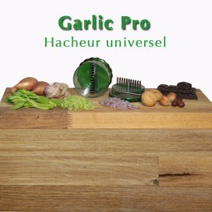 Zerkleinerer Presse Schnitt Knoblauch Garlic Pro + Gemüseschäler - 3