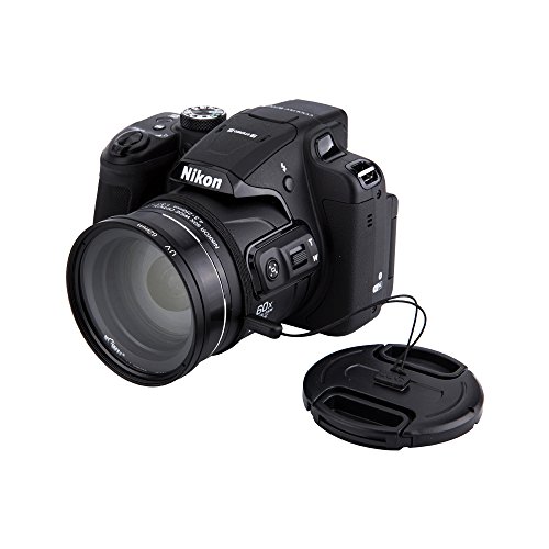 Profoto  Trend Kiwifotos 4  pi  ces Kit d objectif pour Nikon Coolpix B700  P600  P610  P610s Digital Camera       Comprend un adaptateur de filtre pour 62  mm  filtre UV  bouchon d objectif et bouchon d objectif gardien