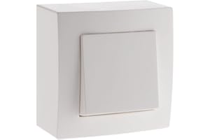 Zenitech Interrupteur Complet va et Vient 10A saillie Presto