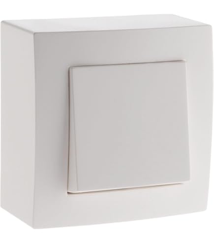 Schneider Electric Lisse Deco – Interruttore doppio a 2 vie, senza viti, 10AX, GGBL1022BPC, cromato lucido con inserto nero