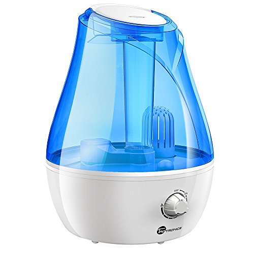 Luftbefeuchter Befeuchter TaoTronics 3,5L Kapazität bis zu 300mL/h einstellbar Ultraschall Kaltnebel