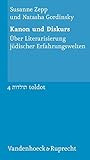 Image de Kanon und Diskurs: Über Literarisierung jüdischer Erfahrungswelten (Toldot / Essays zur
