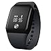 Produktbild Fitness Tracker Intelligente Armbänder Dynamisches Band Herzfrequenz-Messgerät Blut-Sauerstoff-Monitor Smart watch , Black