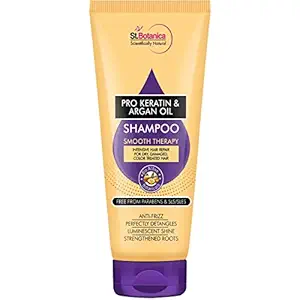 KERATIN & ARGAN OIL SMOOTH THERAPY SHAMPOO BY SAINTT BOTANICCAA 175ML