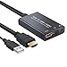 Price comparison product image 4K x 2K HDMI to HDMI Audio Extractor Splitter HDMI 1.4 HDCP 1.4 HDMI to Optical Toslink Spdif Converter 3D Audio Splitter with 3.5mm to 2 RCA Cable HDMI 1.4 Cable