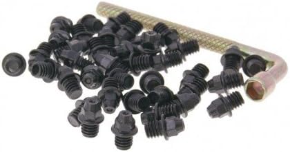 Spare Pin Set Steel Point M4 x 4 Pack of 40 – Black