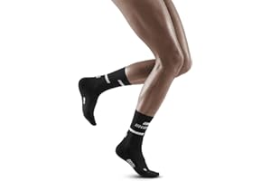 CEP - THE RUN COMPRESSION SOCKS MID CUT für Damen | Mittellange Laufsocken mit Kompression | Regenerierende Kompressionsstrümpfe für Frauen