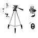 Price comparison product image Camera tripod, iPhone tripod, with mobile phone holder and Bluetooth remote control mobile phone tripod for iPhone Samsung and camera mini smartphone tripod.