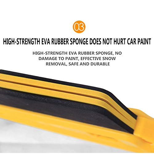 Pala-Da-Neve-Con-Spugna-Di-Gomma-Per-Raggiungere-Lintero-Parabrezza-Leggero-E-Robusto-Design-In-Alluminio-Per-Proteggere-La-Tua-Auto-Da-Danni