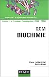 Image de QCM biochimie : Questions et Réponses commentées - Licence première et 2e années classes prépas PCEP PCEM