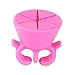 INHDBOX 3Pcs Wearable Nail Polish and Varnish Holder- Nail Polish Holder Ring Fits All Finger