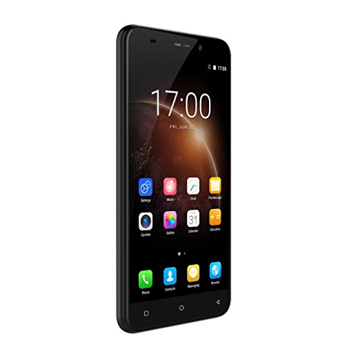 Gretel S55 3G Phablet Android 7.0 5.5 inch 1280 x 720 Pixel screen MTK6580A Quad Core 1.3GHz 1GB RAM 16GB ROM 8.0MP + 0.3MP Dual Rear Cameras 2.0MP Front camera (Negro)