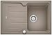 Price comparison product image BLANCO Classic Neo S, Kitchen Sink, Granite Sink Silgranit PuraDur 6 mm (1), tartufo, 45 cm Unterschrank