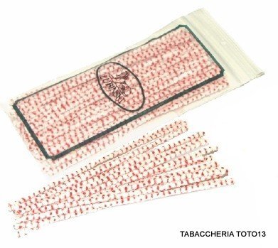 LUBINSKY - 1 CONFEZIONI DA 100 PEZZI DI SCOVOLINI RUVIDI LUBINSKI - PIPE CLEANERS
