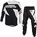 Price comparison product image 2019 ONEAL MATRIX Adult MX Motorcycle ATV Quad Dirt Bike Enduro Motocross Gear Protective Clothing Off Road Race Suit (BLACK) (BLACK : TOP (L), PANT : 30 inches)