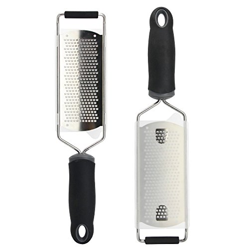Käse Reibe, jtdeal Hand feine Reibe und Zitronenschaber, Premium Edelstahl mit scharfe Zähne, professionelles Küche Hand Werkzeug für Käse, Obst Zest, Schokolade, Wurzel Gemüse & mehr - 9