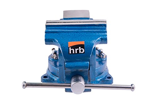 Robuster Schraubstock 100/125/150 mm für Werkbank 360° drehbar (125mm, 12 Kg) - 2