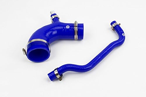 Stoney Racing Silicone Air Intake Hose Kit with Clamps DEFTD4-0001B-CK (Blue)