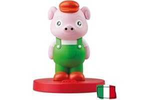 FABA Personaje sonoro en Italiano, Color los 3 cerditos, I 3 porcellini (Maikii FFR14201)