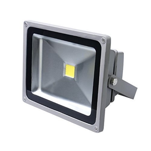 Auralum® 5 Stücker 50W kaltweiß LED Fluter Außen Strahler Gartenstrahler in IP65 Wasserdicht CE & TÜV zertifiziert - 2