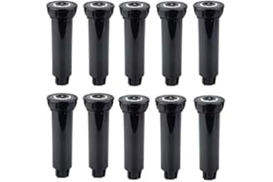 Hagsnec 10Pcs Pop-Up Sprinkler Lawn Tool Spray-Head for Garden Supplies Irrigation Equipment Sprinkler