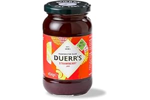 Duerr's Strawberry Jam Jar 454g, White