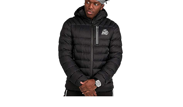 korley reflective puffer jacket