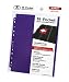 Produktbild Ultimate Guard UGD010410 - 18 Pocket Pages Side Loading, Einsteckhülle, violett