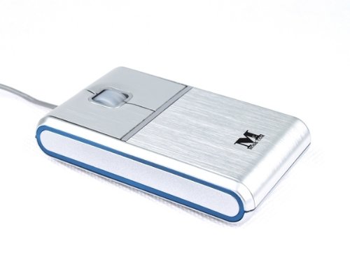 Preisvergleich Produktbild MODECOM optische Maus MC-901 Aluniniumgehaeuse USB 800dpi silber / blau